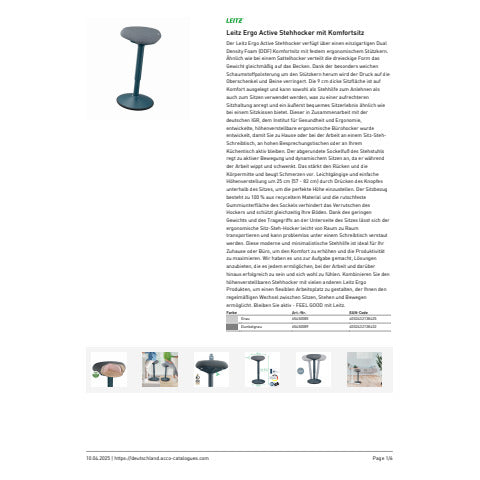 leitz-sgabello-active-comfort-piedi-ergonomico-ergo-grigio-scuro-370x610x377-mm-65450089