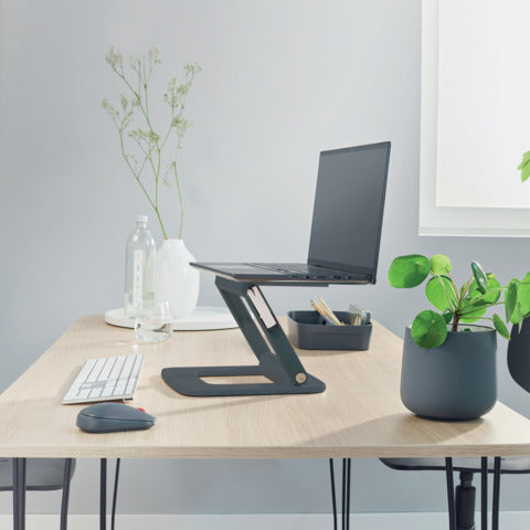 leitz-supporto-ergo-laptop-multi-angolo-80-plastica-riciclata-ergo-grigio-scuro-258x45x253-mm-64240089