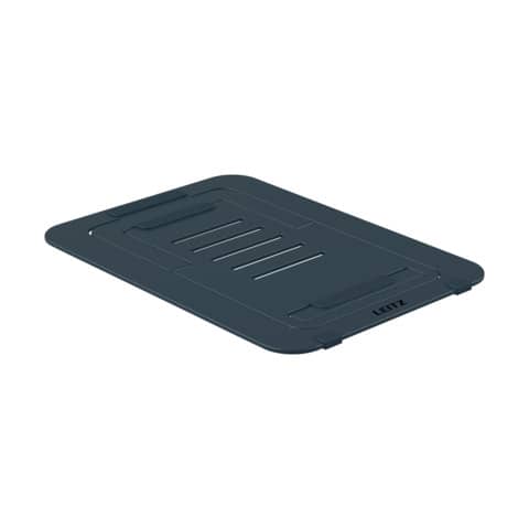 leitz-supporto-laptop-regolabile-ultrapiatto-alluminio-ergo-grigio-scuro-300x10x210-mm-63460089