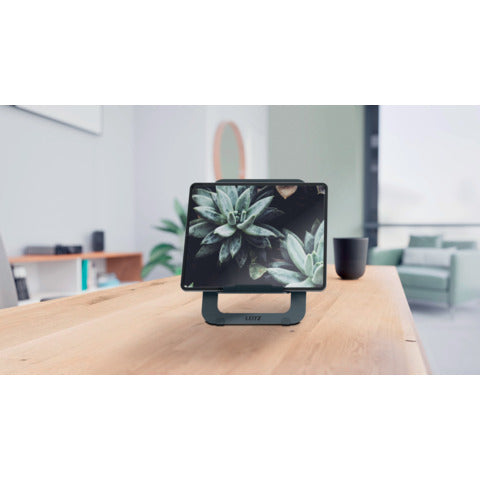 leitz-supporto-laptop-regolabile-ultrapiatto-alluminio-ergo-grigio-scuro-300x10x210-mm-63460089