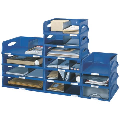 leitz-vaschetta-portacorrispondenza-sorty-polistirolo-a4-blu-52310035