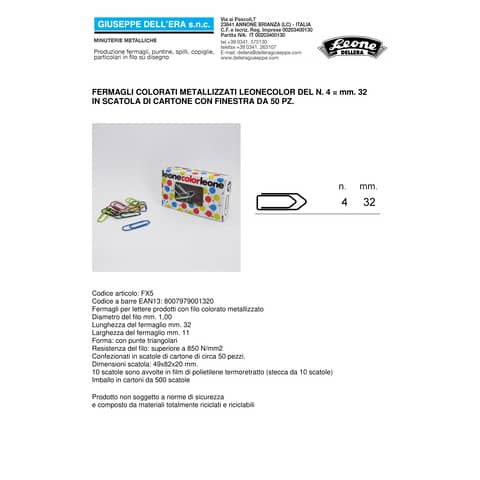 leone-dell-era-fermagli-leone-dellera-filo-colorato-metallizzato-n-4-assortiti-scatola-finestra-50-pz-fx5