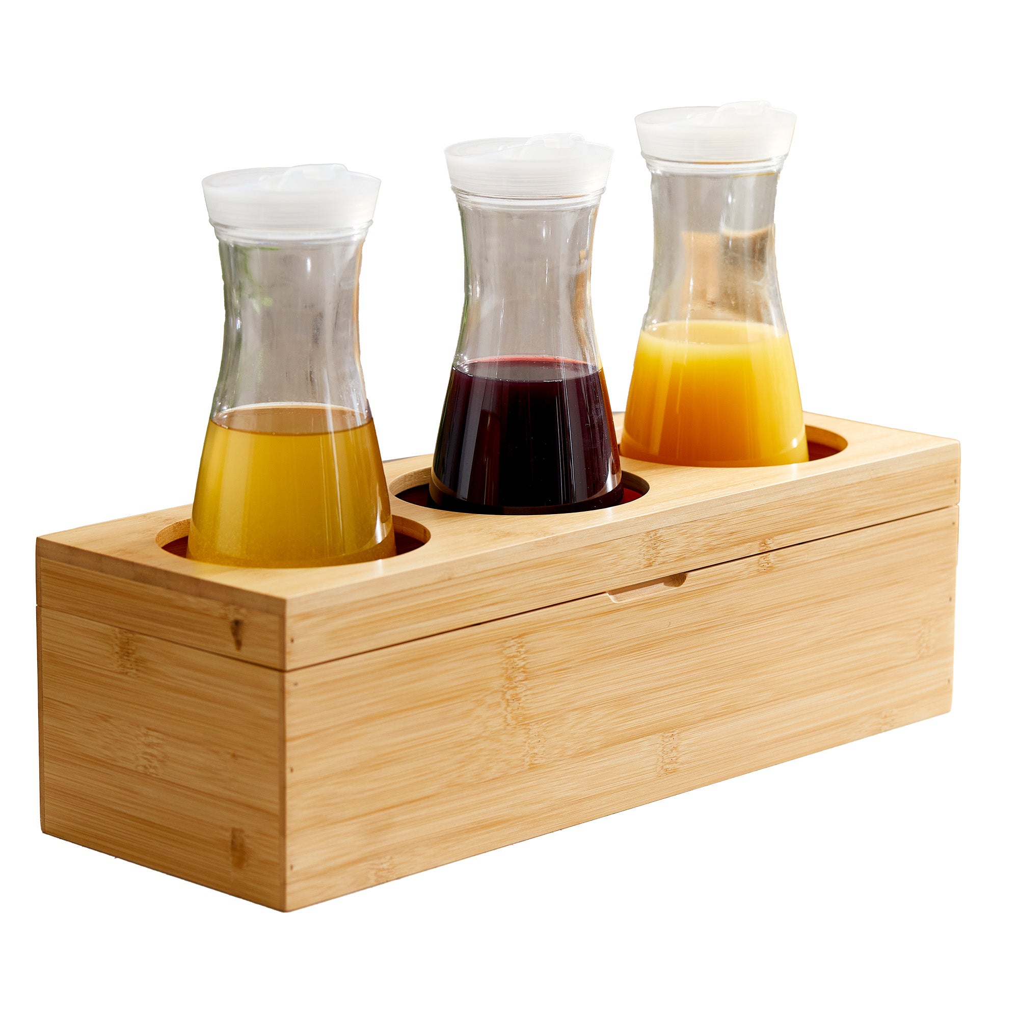 leone-portabottiglie-tre-fori-bamboo