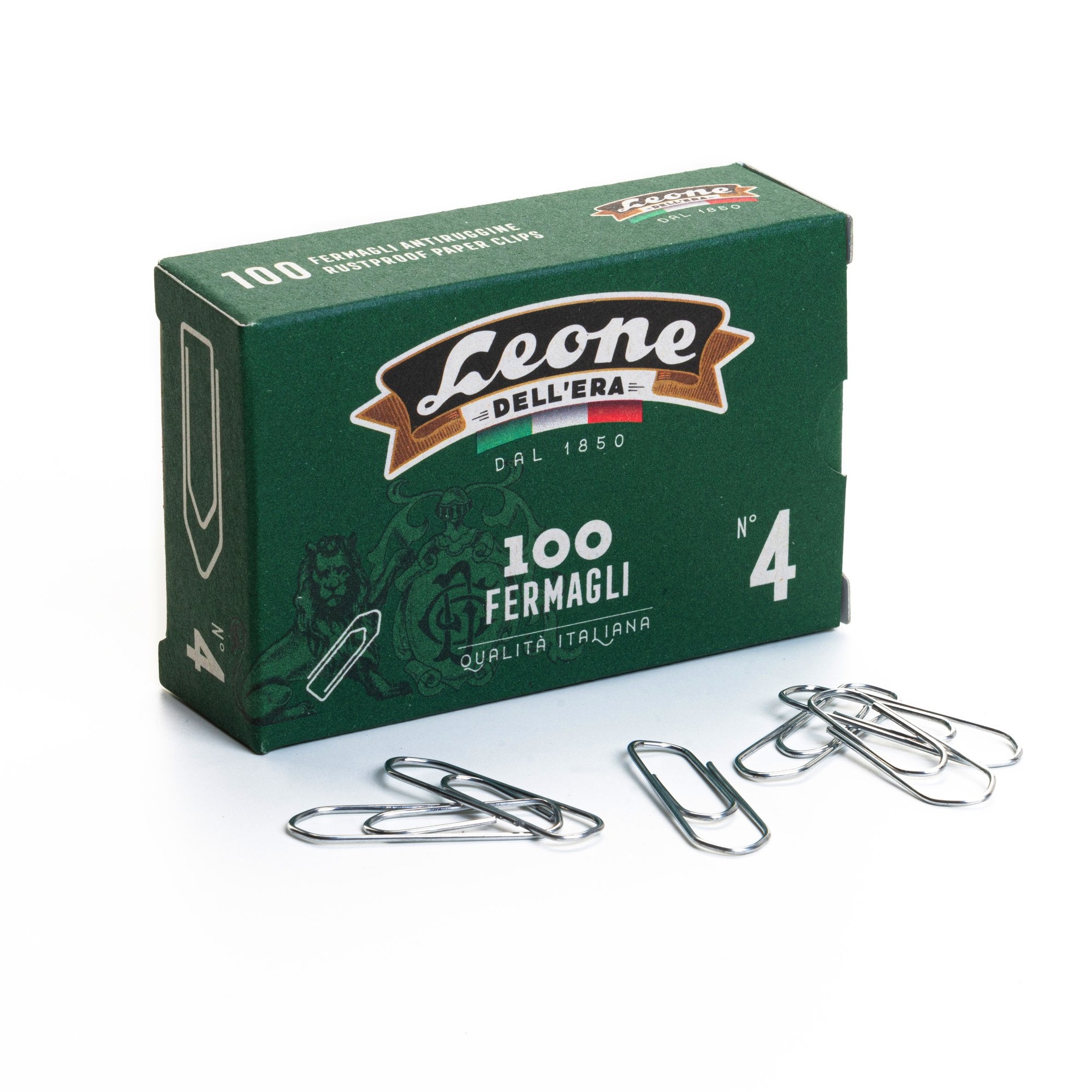 leone-scatola-100-fermagli-n-4-mm32-zincati-antiruggine