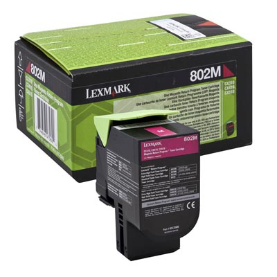lexmark-80c20m0-toner-originale