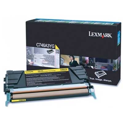 lexmark-c746a3yg-toner-originale