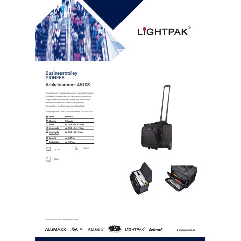 lightpak-borsa-pilota-trolley-pioneer-poliestere-47x27x38-cm-nero-46108