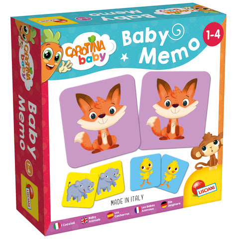 lisciani-gioco-scatola-carotina-baby-memo-cuccioli-80052