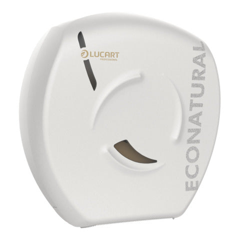 lucart-professional-dispenser-carta-igienica-maxi-jumbo-econatural-flow-35-7x35x14-2-cm-bianco-892518