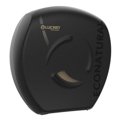 lucart-professional-dispenser-carta-igienica-maxi-jumbo-econatural-flow-35-7x35x14-2-cm-nero-892513