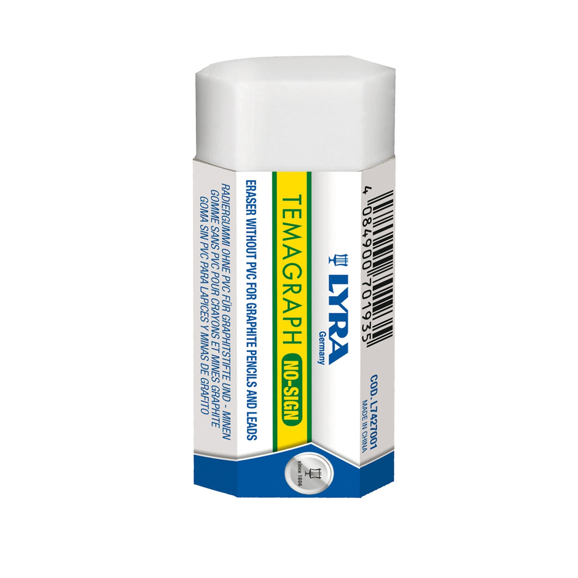 lyra-gomma-esagonale-temagraph-no-sign