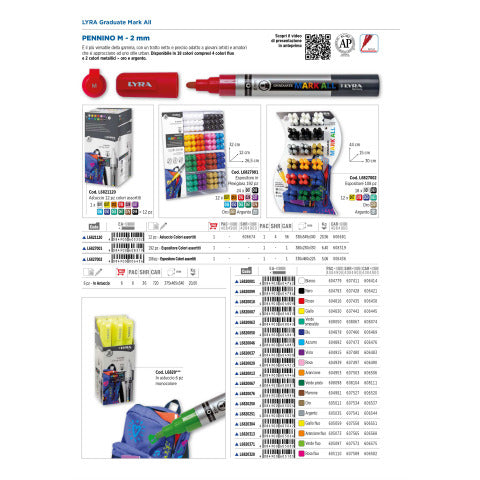 lyra-marcatore-tempera-graduate-mark-punta-tonda-2-mm-nero-l6820099
