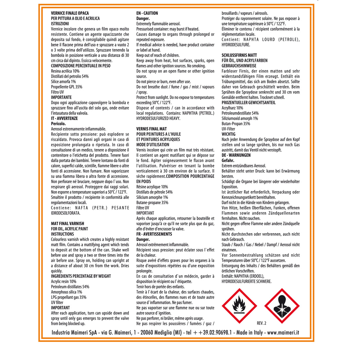 maimeri-bombola-400-ml-vernice-finale-opaca-spray