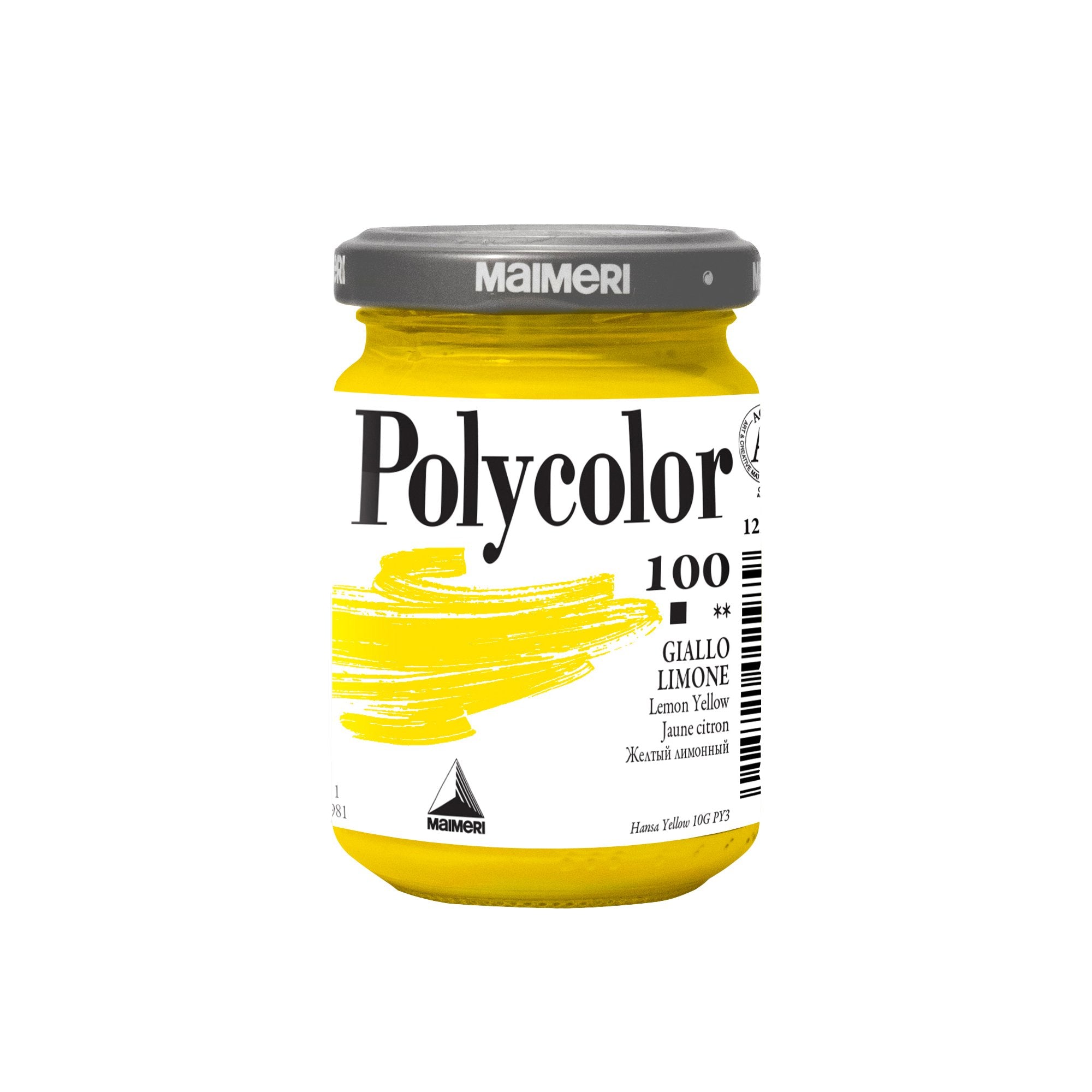 maimeri-colore-vinilico-polycolor-vasetto-140-ml-giallo-limone