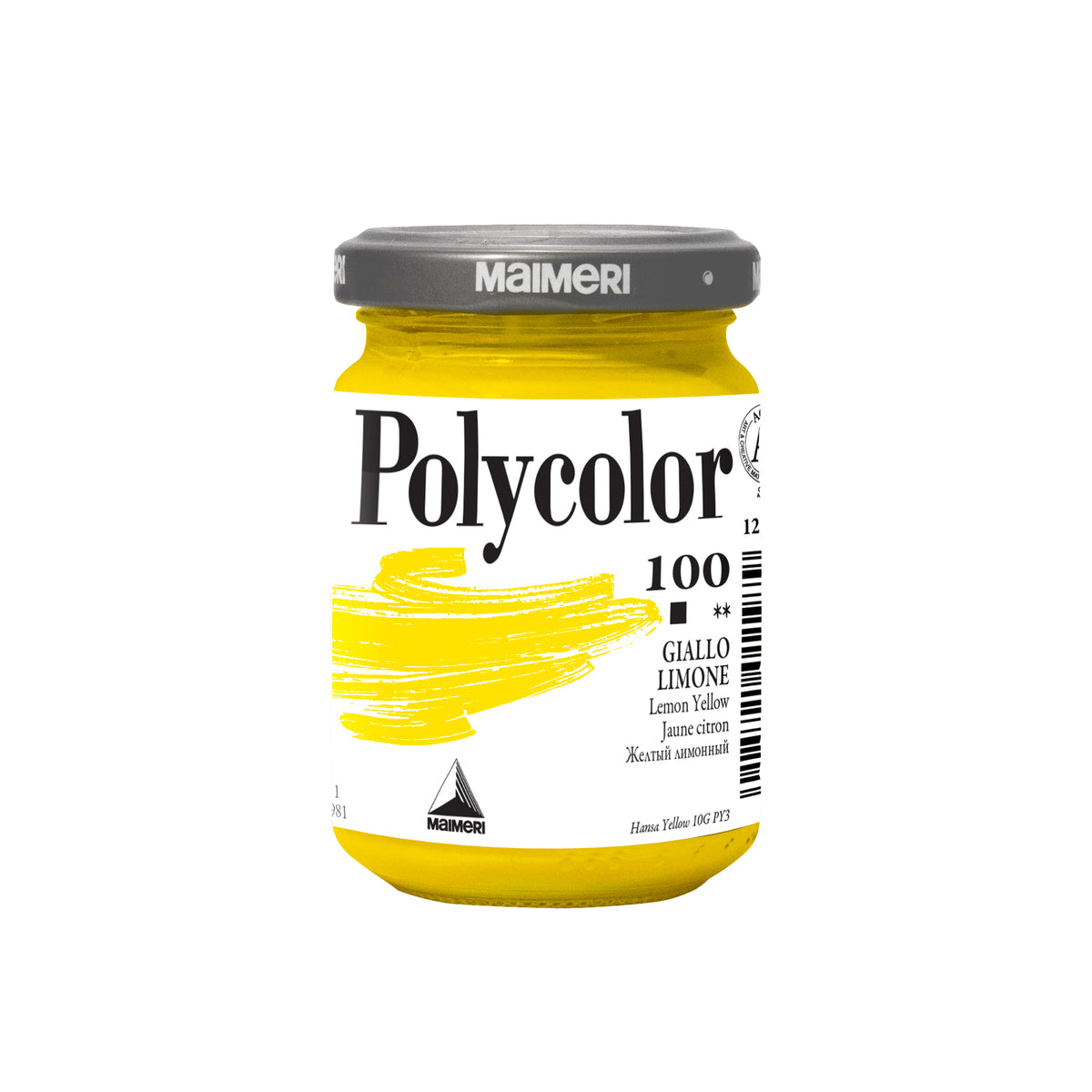 maimeri-colore-vinilico-polycolor-vasetto-140-ml-giallo-limone