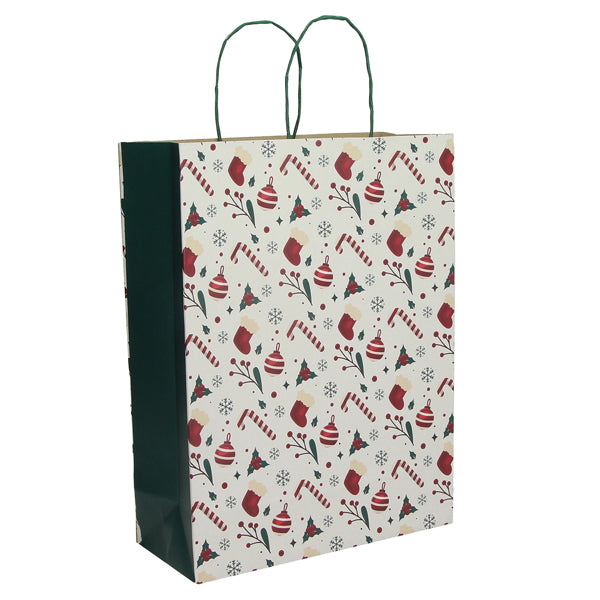 mainetti-bags-blister-25-shopper-carta-26x11x34-5cm-xmas-candy-mainetti