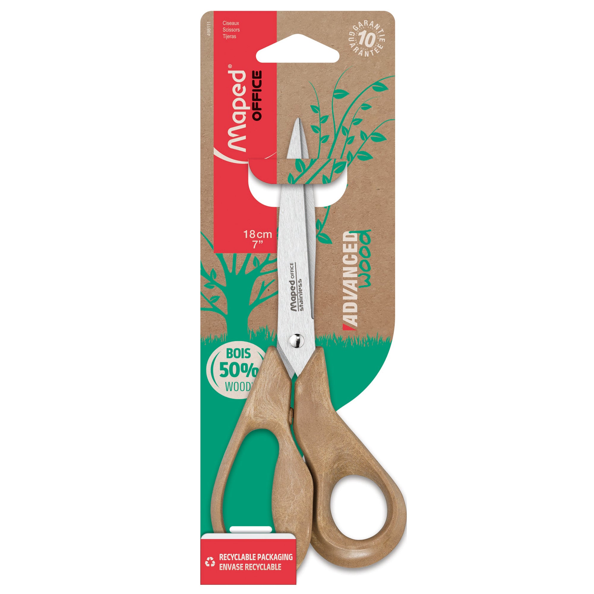 maped-forbici-asimmetriche-advanced-wood-18cm