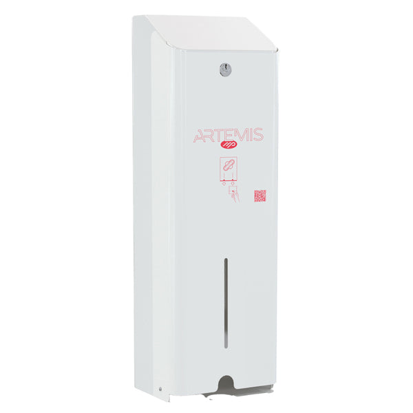 mar-plast-dispenser-assorbenti-artemis-1-colonna-metallo-verniciato-bianco
