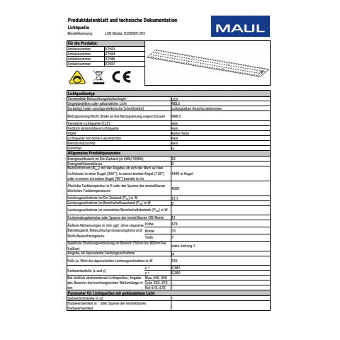 maul-lampada-piantana-led-dimmerabile-javal-nero-z810043