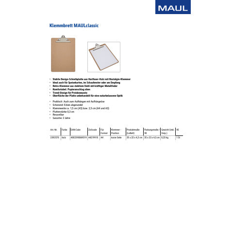 maul-portablocchi-clip-classic-a4-legno-fibra-z700031