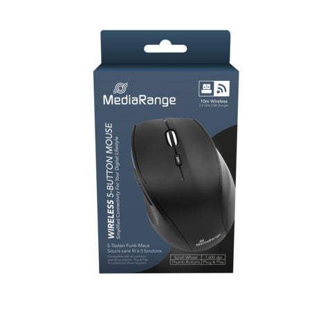 media-range-mouse-ottico-5-pulsanti-serie-highline-wireless-1600-dpi-nero-mros208