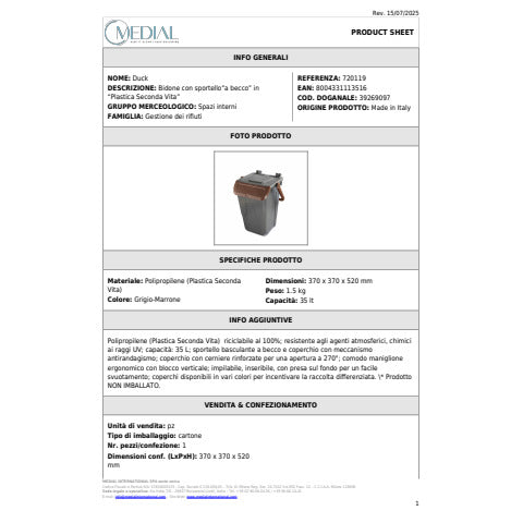 medial-bidone-sportello-becco-pp-duck-35l-grigio-marrone-720119