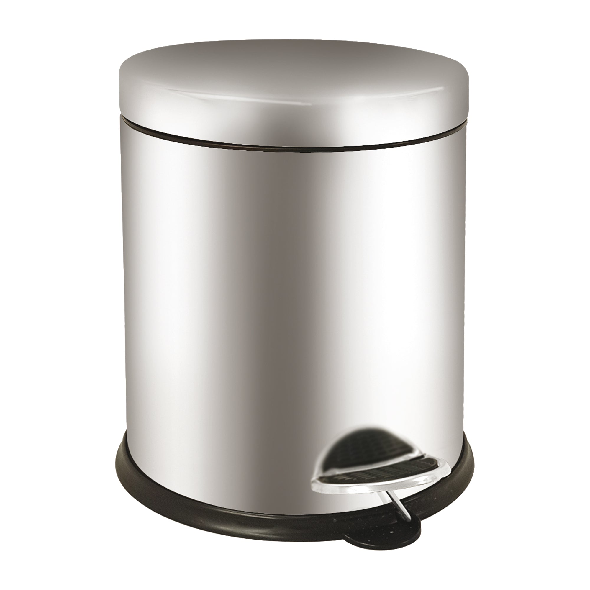 medialinternational-pattumiera-pedale-bin-basic-5l-acciaio-inox