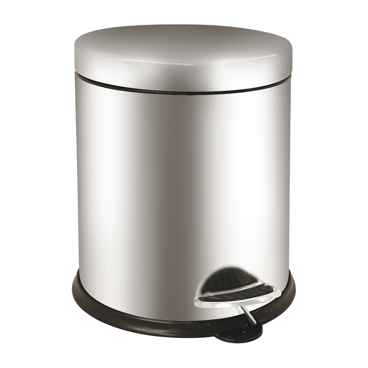 medialinternational-pattumiera-pedale-bin-basic-5l-acciaio-inox