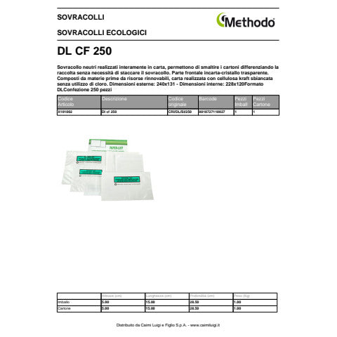 methodo-buste-adesive-carta-ecologica-dl-trasparenti-228x120-mm-conf-250-pezzi-x101002