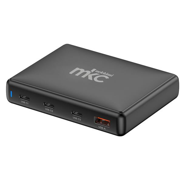mkc-caricatore-usb-140w-23usb-c-1-usb-a-nero-
