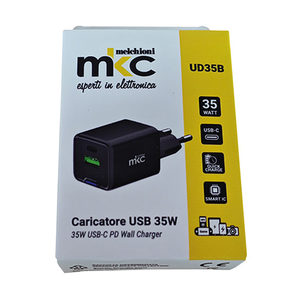 mkc-caricatore-usb-35w-1-usb-c-1-usb-a-nero-