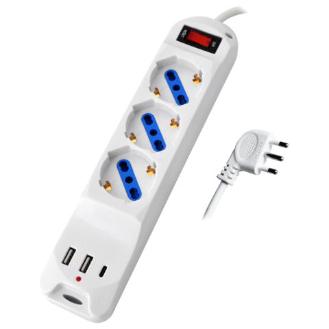 mkc-multipresa-pulsante-3-posizioni-schuko-bipasso-10-16a-2-usb-a-1-usb-c-spina-16a-2pt-cavo-1-5-m