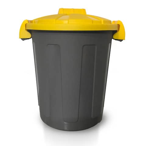 mobil-plastic-bidone-25-litri-dotato-coperchio-due-chiusure-esterne-pp-giallo-105-25-gia