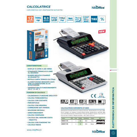 nikoffice-calcolatrice-scrivente-termica-cp-3200-display-12-cifre-bianco-08nik117-b
