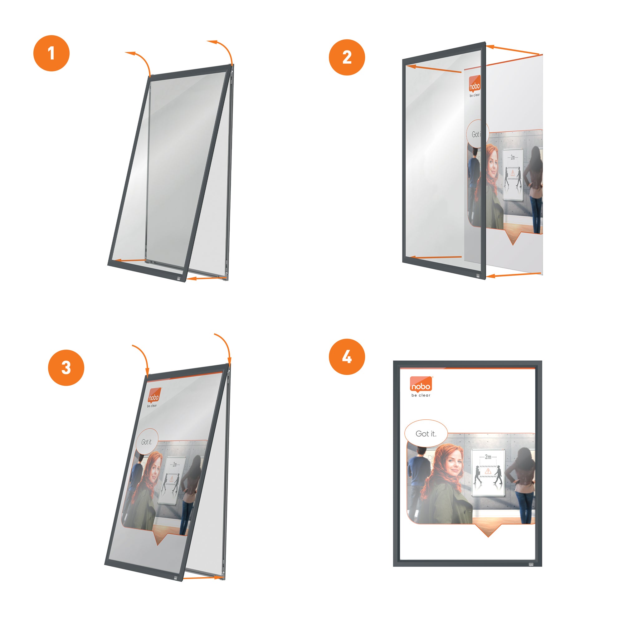 nobo-cornice-clip-impression-pro-a3-cornice-grafite