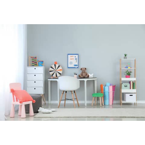 nobo-lavagna-magnetica-cancellabile-secco-21-6x28-cm-cornice-colori-assortiti-1903816