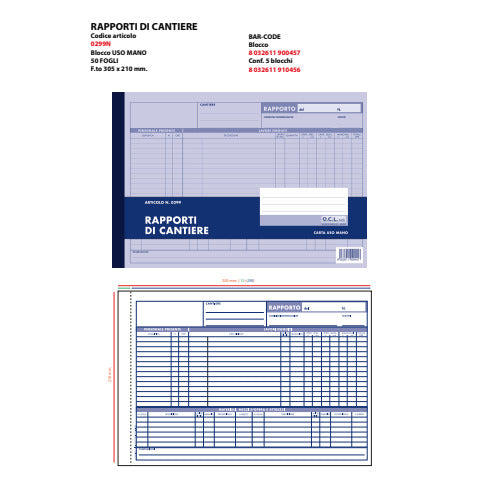 ocl-blocco-rapporti-cantiere-o-c-l-50-fogli-fogli-0299n
