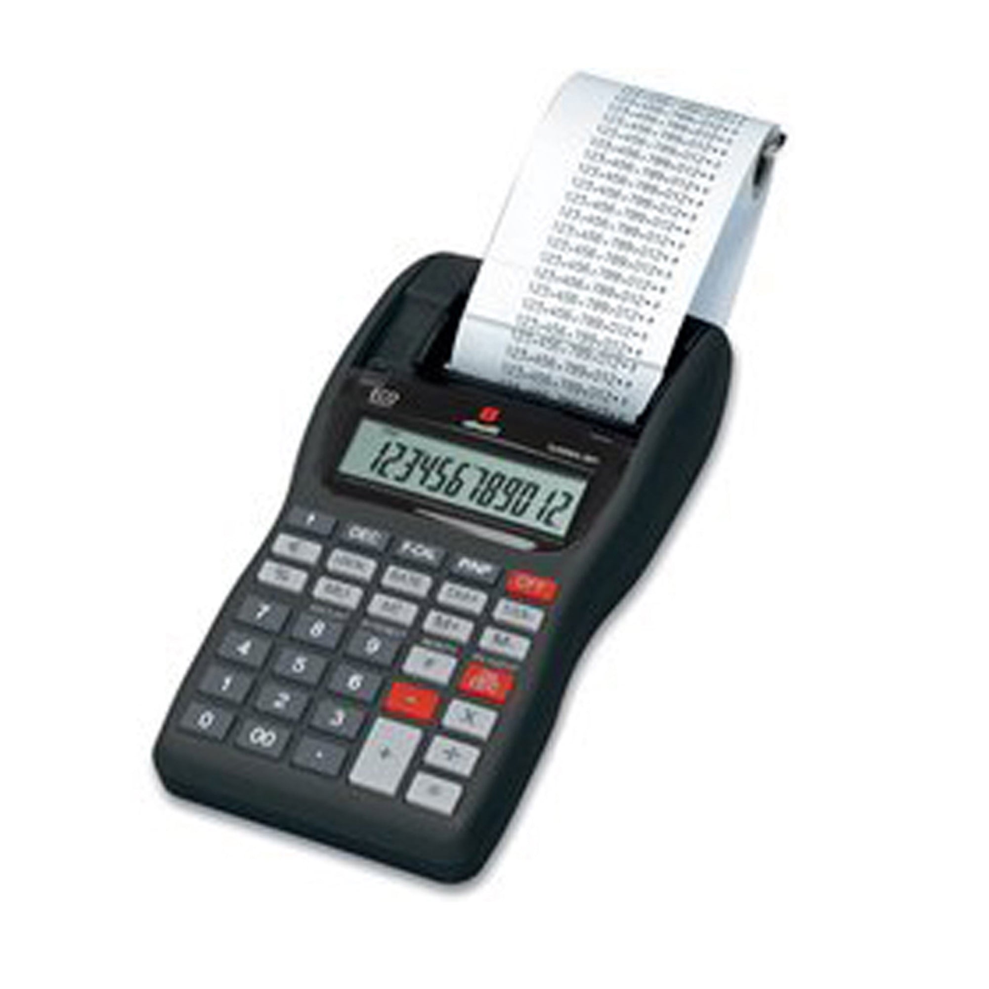 olivetti-calcolatrice-summa-301-portatile-scrivente-12-cifre-nero