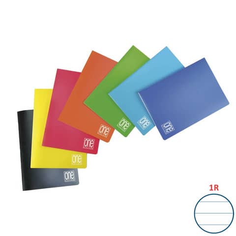 one-color-quaderno-punto-metallico-maxi-pm-ppl-80-gr-rigatura-1r-20ff1-colori-assortiti-5573