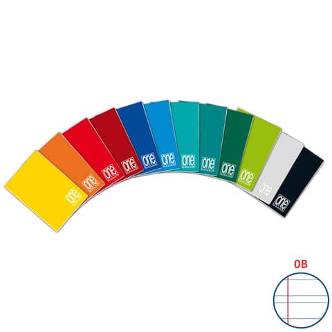one-color-quaderno-righe-a5-punto-metallico-colori-assortiti-rigatura-b-1404
