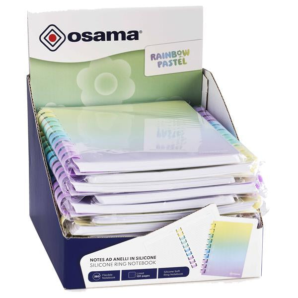 osama-blocco-notes-anelli-righe-a5-80gr-80fg-rainbow-pastel