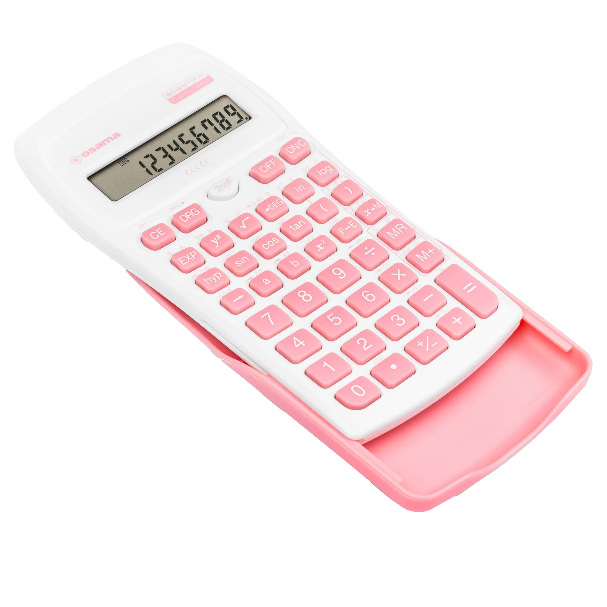 osama-calcolatrice-scientifica-os-134-10-becolor-bianco-tasti-rosa