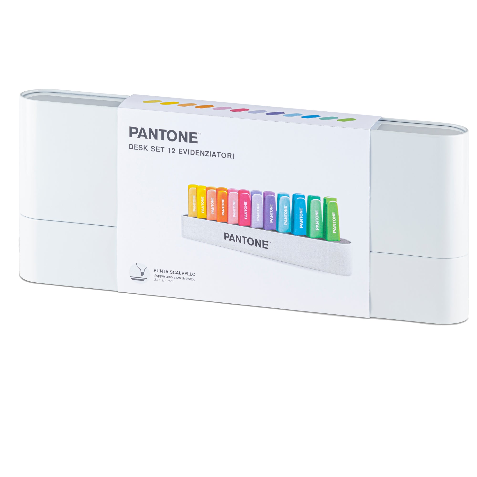 pantone-desk-set-12-evidenziatori-colori-assortiti