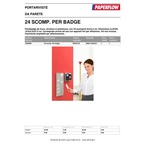 paperflow-porta-badge-muro-wall-organizer-24-posti-19-9x2-5x37-5-cm-grigio-chiaro-k500000