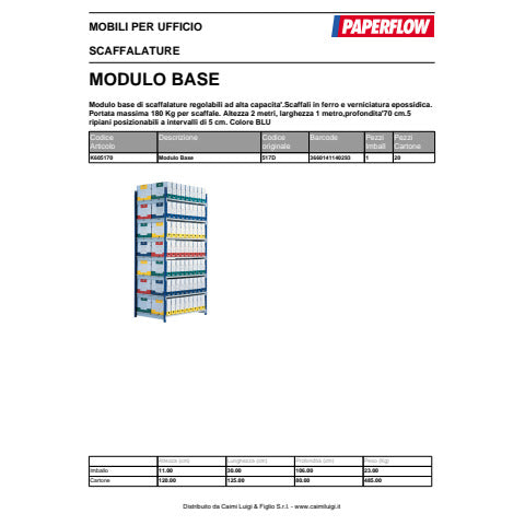 paperflow-scaffale-rangeco-5-ripiani-100x70xh200cm-modulo-base