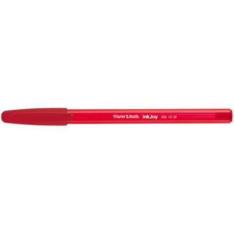 papermate-penna-sfera-stick-inkjoy-100-cap-ulv-m-1-mm-rosso-s0957140