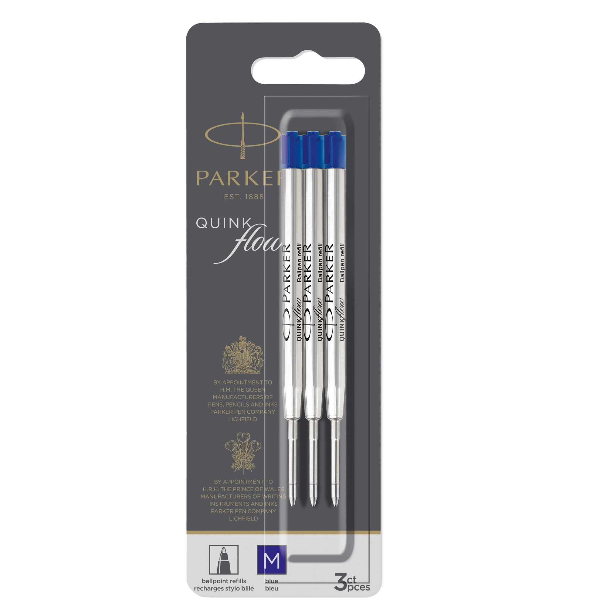 parker-blister-3-refill-sfera-quinkflow-medio-blu