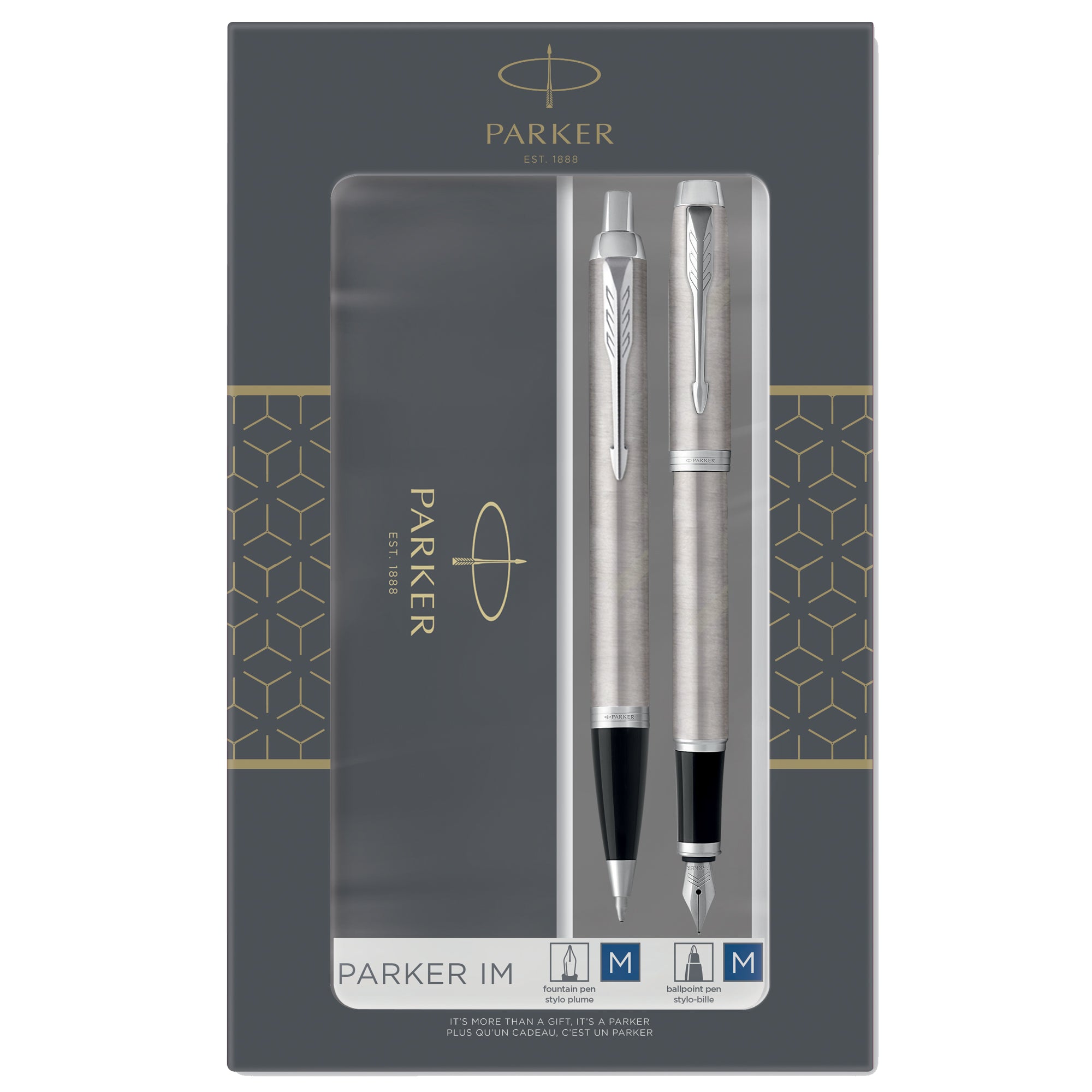 parker-gift-set-duo-im-stainless-steel-sfera-stilografica