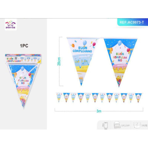 party-go-festone-bandierine-triangolari-h-30-cm-x-10-m-azzurro-ac0073-t