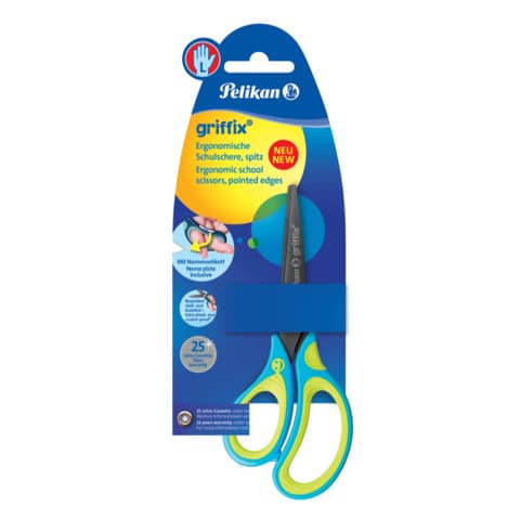 pelikan-forbici-griffix-15-cm-blu-confezione-5-pezzi-mancini-810265